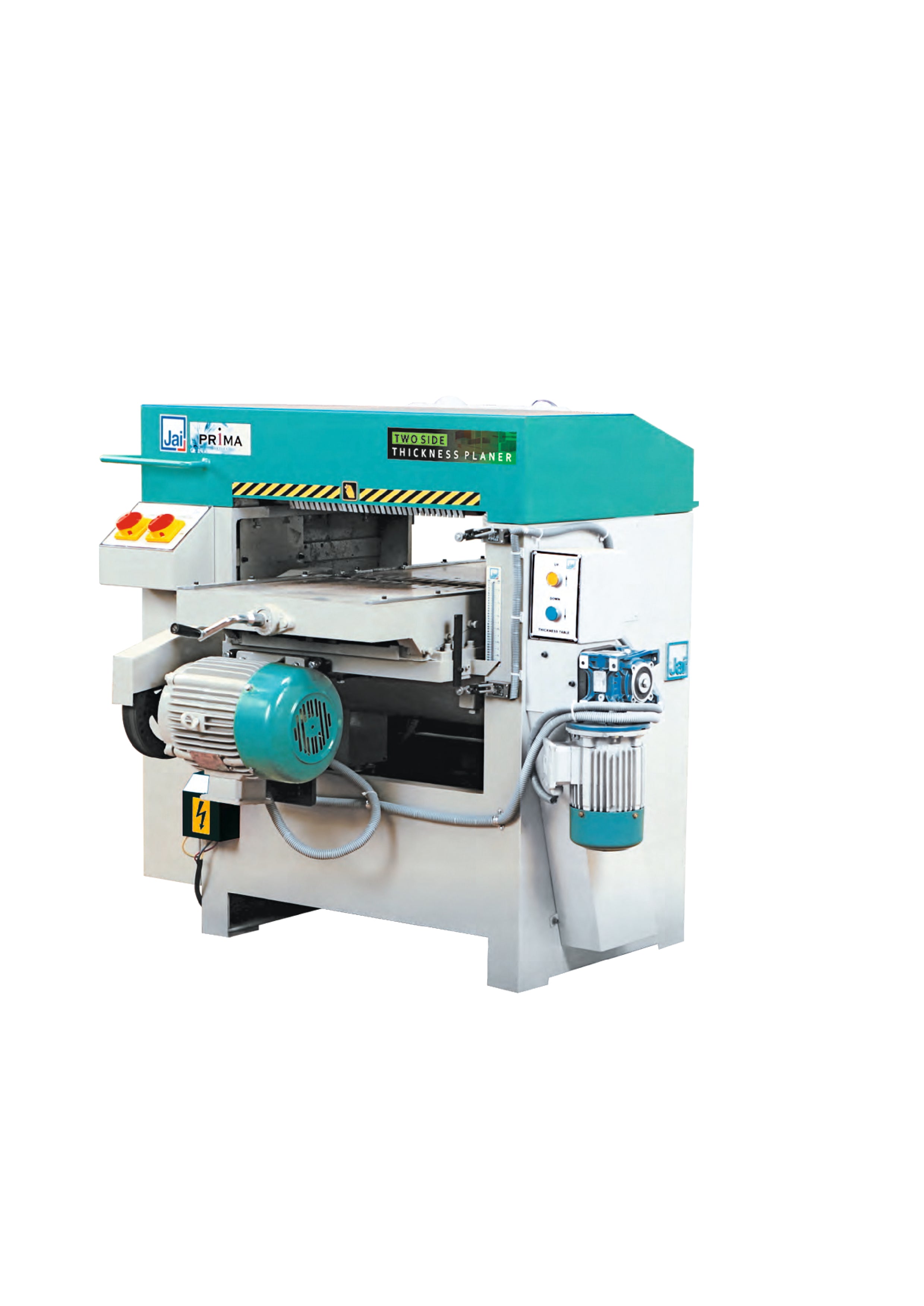 JAI J2318  - 18  X 6 " (HEAVY DUTY )TWO SIDE THICKNESS PLANNER ( WITH ELECTRICALS )  (AUTO)